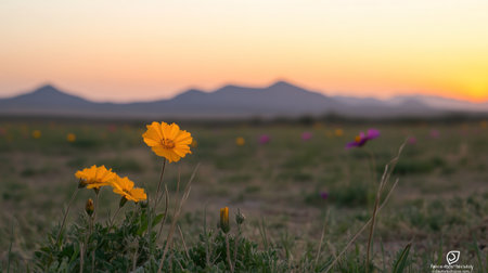 fields of colorful wildflowers fading into horizon, sharp detail --chaos 30 --ar 16:9 --v 6.1 Job ID: c9c54099-994d-46b5-bff3-676c2861ec94の素材