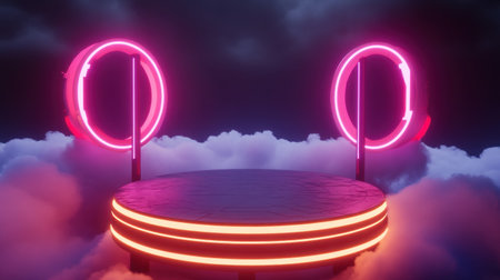 floating platform concert above the clouds with cosmic lighting and dreamy vibe --chaos 30 --ar 16:9 --v 6.1 Job ID: 49dbf557-cae0-4fc6-9c20-aba7e8c6ad10の素材