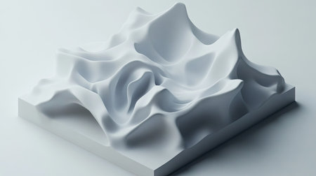 Create an image depicting a crumpled paper as the canvas for a piece of abstract art on white --chaos 30 --ar 16:9 --v 6.1 Job ID: e67521f4-85bf-4eea-b437-804a425bf61eの素材