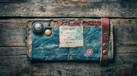 Create a beautiful rendition of a crumpled boarding pass, its intricate texture and detail conveying the feeling of travel --chaos 30 --ar 16:9 --v 6.1 Job ID: af0355ea-4119-41cc-b333-4ee17410ca16の素材