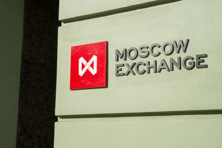 moscow exchangeのeditorial素材