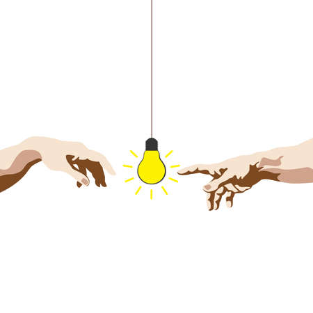 pointer aboveのイラスト素材