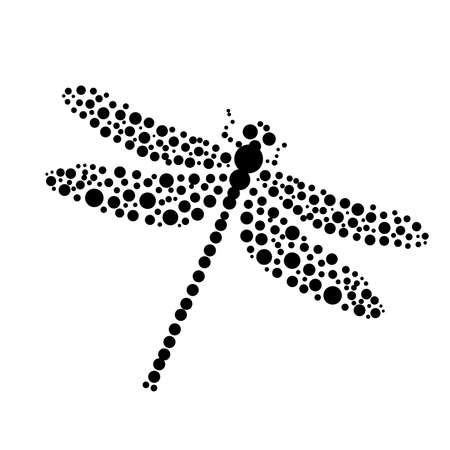 winged wivernのイラスト素材