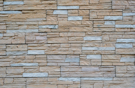artificial stone texture in natural light sun
