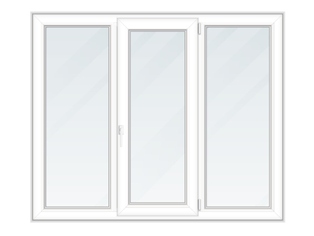 Three Section Window.のイラスト素材