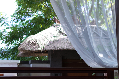 Luxury home, patio, Tropical Villa Resort on Bali island, Indonesia.の写真素材