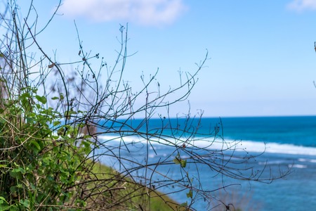 Ocean tropical landscape. Travel concept, blue sky. Bali islandの写真素材