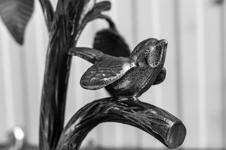 Forged Products, black and white photo. Different elements.の写真素材