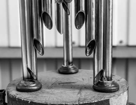 Forged Products, black and white photo. Different elements.の写真素材