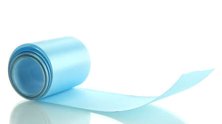 silk ribbon, isolated on whiteの写真素材