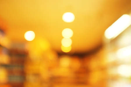 Fuzzy supermarket photoの写真素材