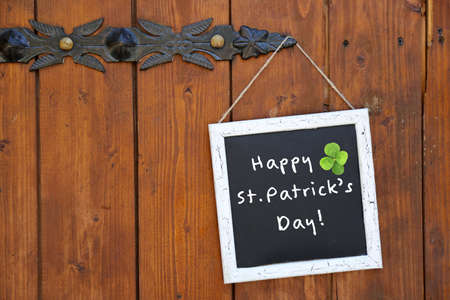 Happy St.Patrick's Day, greeting cardの写真素材