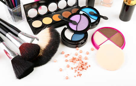 Different cosmetics close upの写真素材
