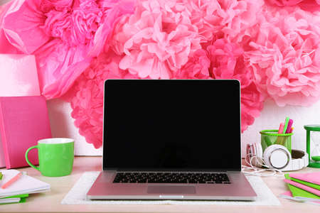 Working place, close-upの写真素材