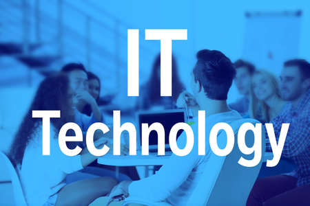 IT technology concept.の写真素材
