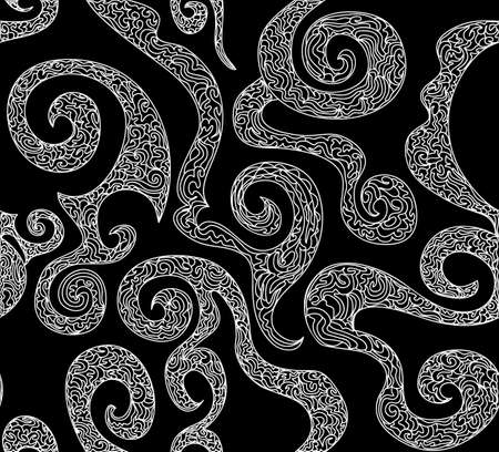 Beautiful figured vector seamless patternのイラスト素材