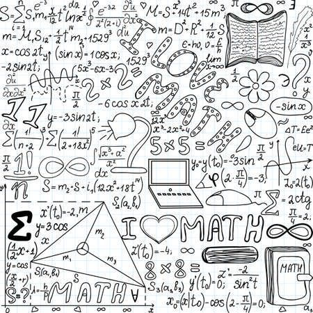 Beautiful seamless patternのイラスト素材