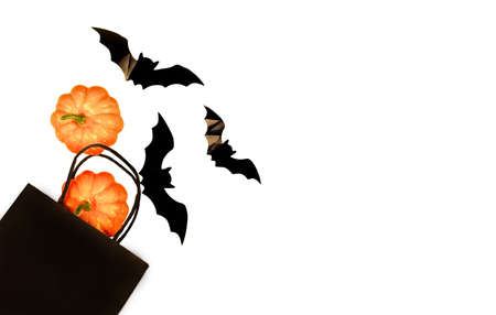 Happy halloween on isolated white background. Special offer symbol. Celebration concept. Discount offer price sign.の写真素材