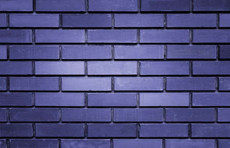 Brick wall background natural, color 2022 very peri lavender.の写真素材