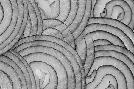 Abstract geometric background from circles in monochrome styleの写真素材