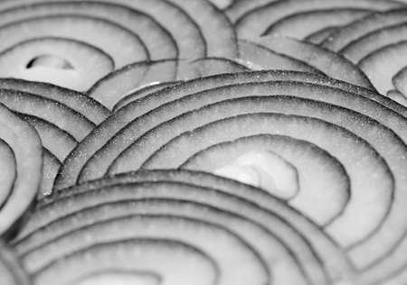 Abstract geometric background from circles in monochrome styleの写真素材