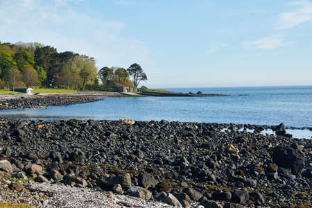 Carnfunnock Bay, Northern Ireland.の写真素材