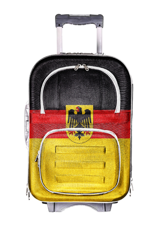 The concept of emigration, immigration, relocation, travel. Germany.の写真素材