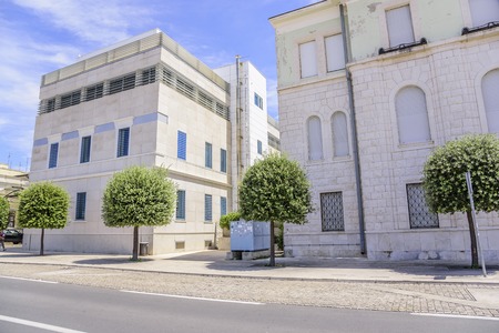 The embankment of the city of Zadar on a sunny summer day. Zadar, one of the most popular cities in Croatia in the tourist season.のeditorial素材
