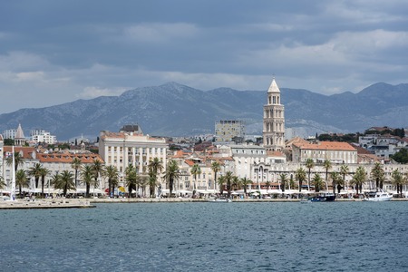 Diocletians Palace. Split, Croatia.のeditorial素材