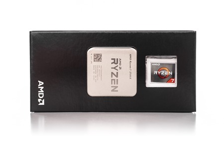 Processor Ryzen 7 2700X.のeditorial素材