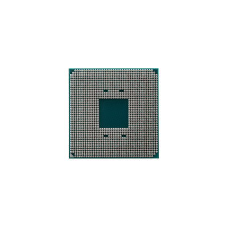 Computer processors CPU isolated on white.