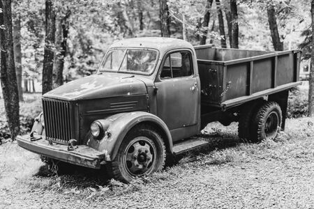 Old rusty truck.の写真素材