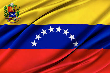 Flag Venezuelaの写真素材