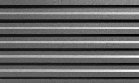 Metal striped sheet as an abstract background.