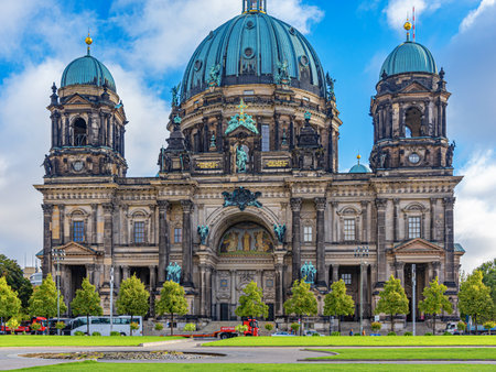 Berlin Cathedral. Germanys largest evangelical church.のeditorial素材