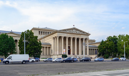Museum of Fine Arts, Budapest, Hungaryのeditorial素材