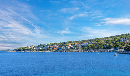 Coast of the sea. Croatia.の写真素材