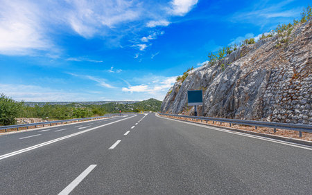 Road to the mountains.