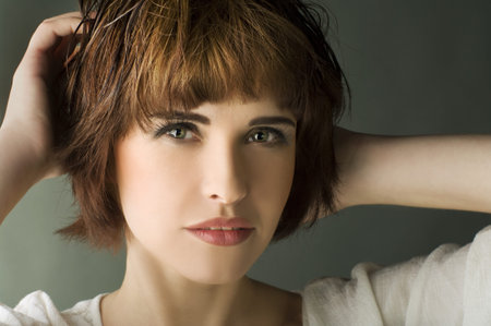 Portrait of a beautiful woman 