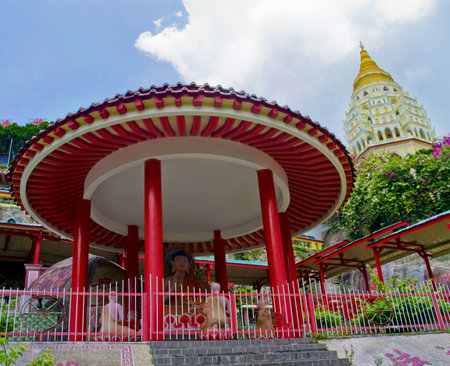 Kek Lok Si Temple, Penang, Malaysia. のeditorial素材