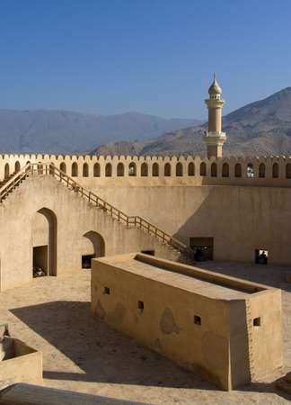 Fort of Nizwa, Oman  Middle East の写真素材