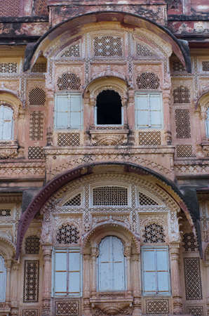 Mehrangarh Fort in Jodhpur, Rajasthan, India の写真素材