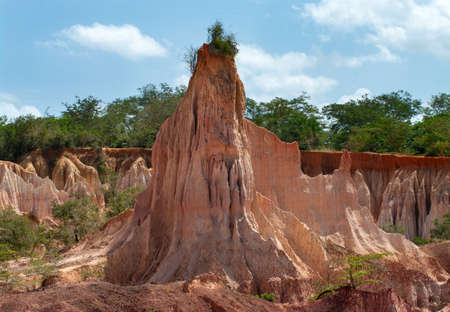  The Hell's Kitchen, Marafa Canyon. Malindi region, Kenya の写真素材