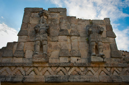 Ruins of the ancient Mayan city , Kabah, Mexico