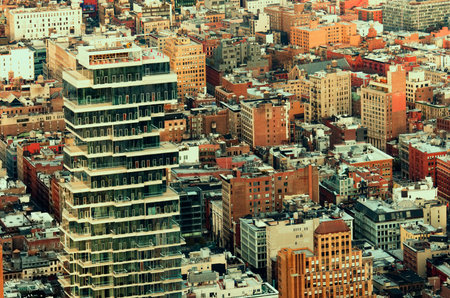 architectural background in New York , USA