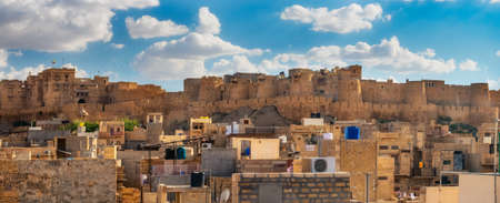Jaisalmer Fort in Jaisalmer, Rajasthan. India.の写真素材