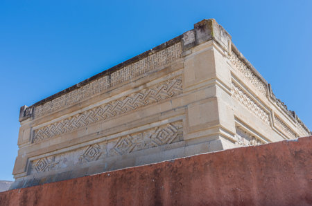 Ruins in Mitla near Oaxaca city. The most important of the Zapotec culture centers in Mexico