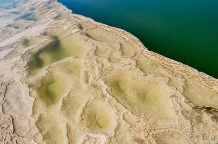 Hierve el Agua, thermal spring in the Central Valleys of Oaxaca, Mexico
