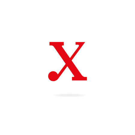 Letter X Y icon design template elements. Vector color sign.のイラスト素材
