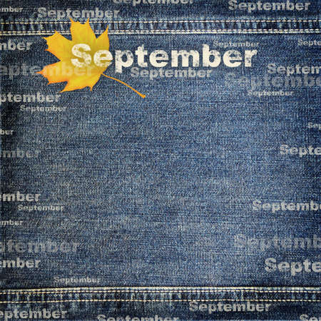Denim scrapbook background for planingの写真素材